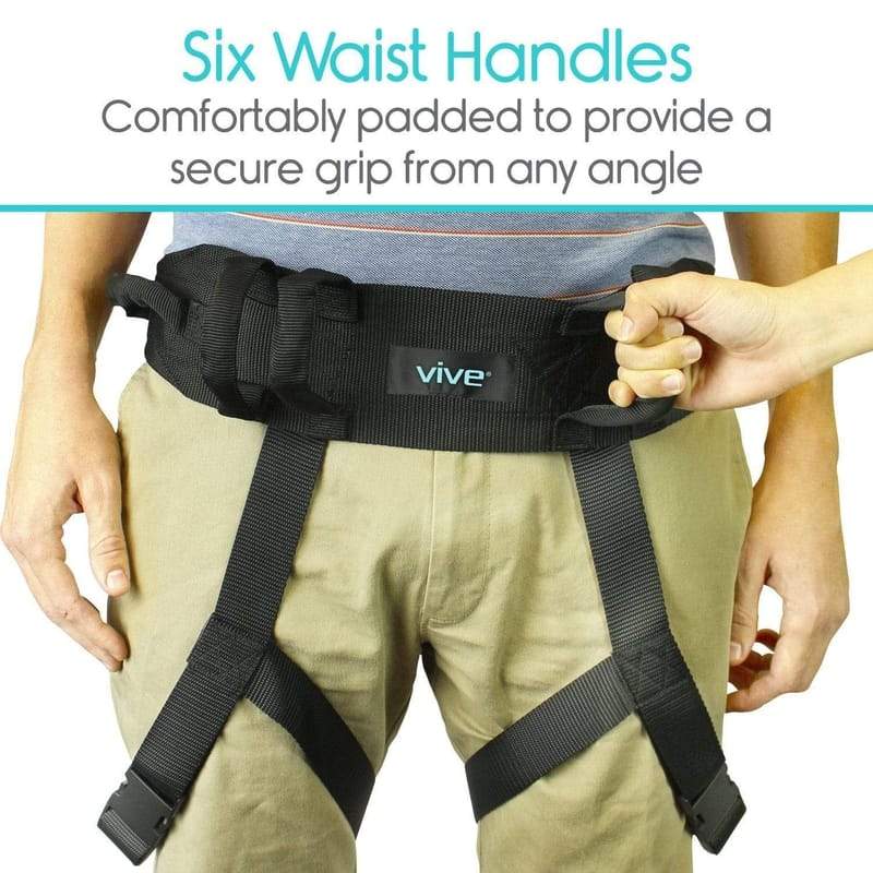 Patient Aid Gait Belt with Padded Handles & Quick Release Buckle, Long  Strap Easy Transfer Lift Assist Aid for Elderly, Bariatrics, Physical  Therapy